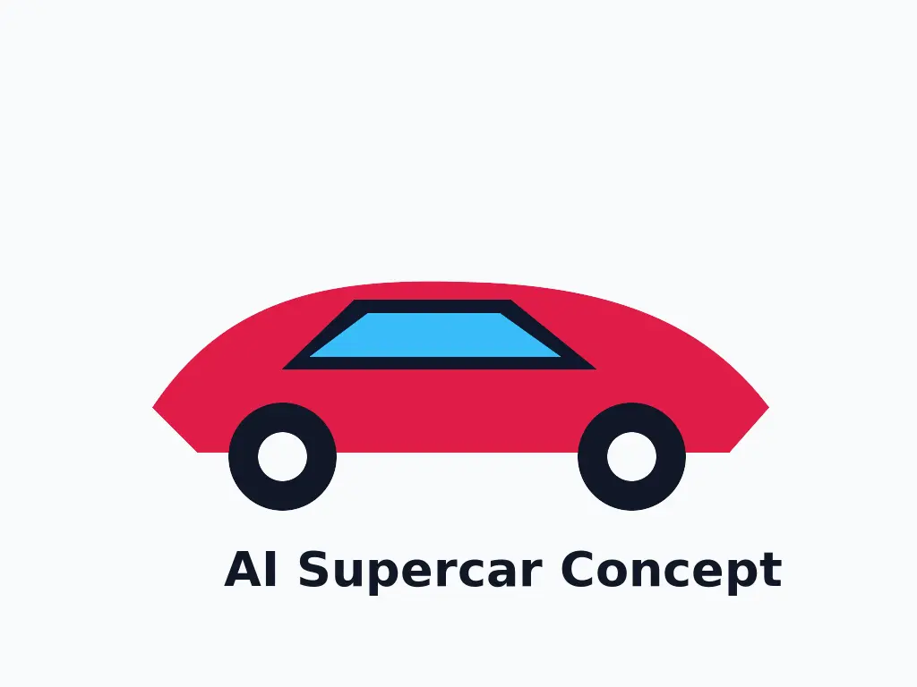 AI-generated vehicle concept