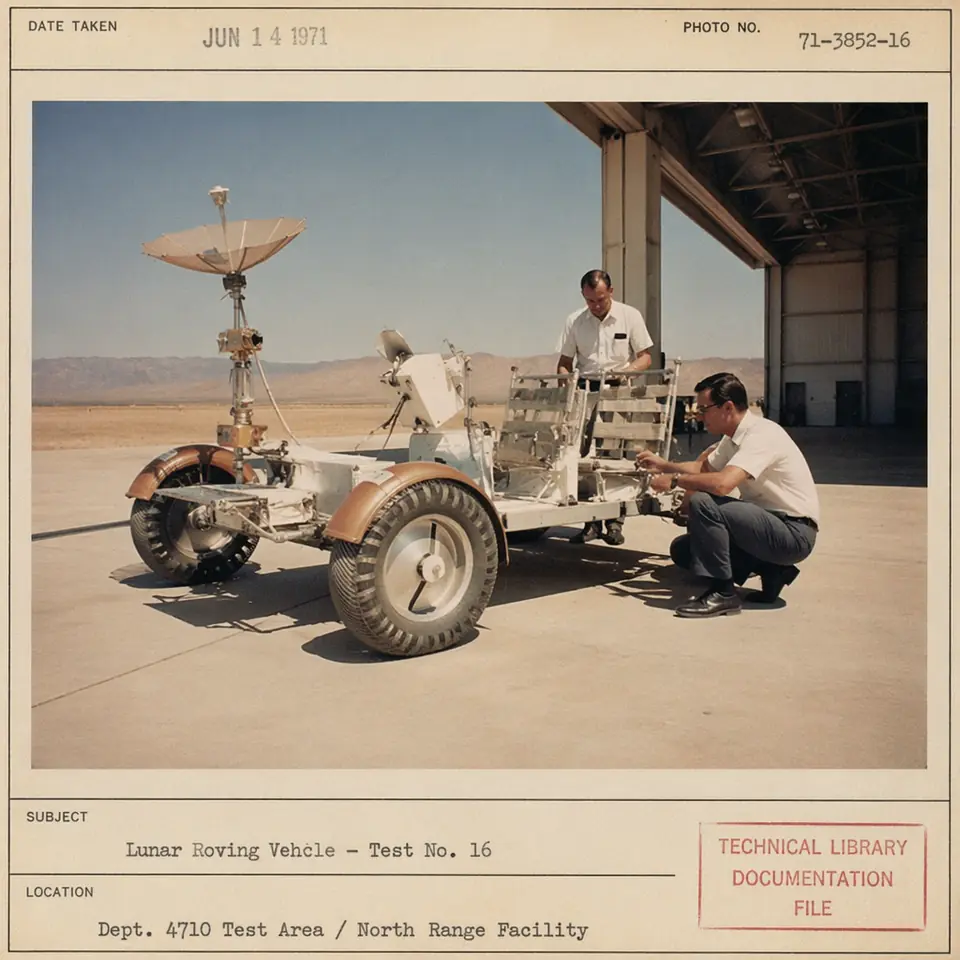 GPT Image 2 vintage lunar archive example