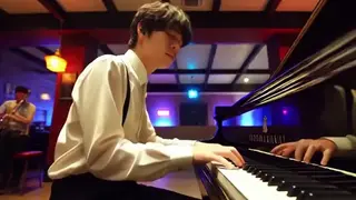 AI-generated jazz pianist performance