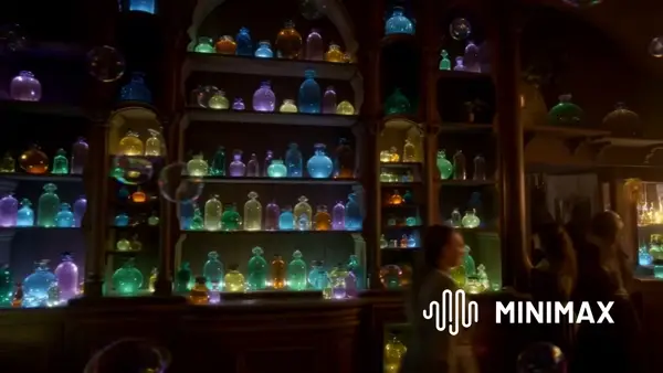 AI-generated magical archive